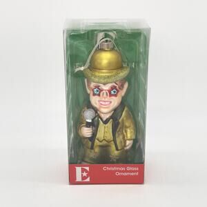 Kat + Annie Elton John A Star Is Born Glass Christmas Ornament New In Box
